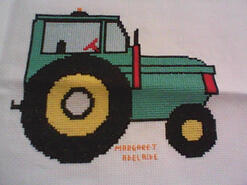 Cross stitch square for any child