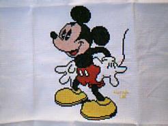 Cross stitch square for Abigail C's quilt