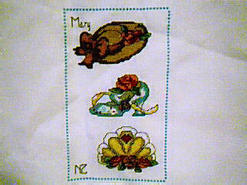 Cross stitch square for any child