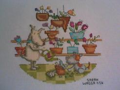 Cross stitch square for any child