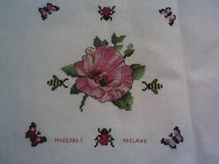 Cross stitch square