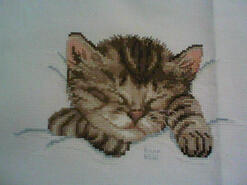 Cross stitch square for any child