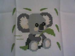 Cross stitch square for any child