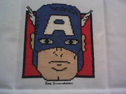 Cross stitch square for any child