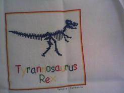 Cross stitch square for any child
