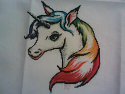 Cross stitch square for any child
