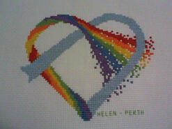 Cross stitch square for any child