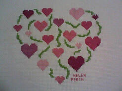 Cross stitch square for any child