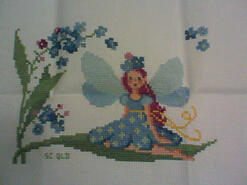 Cross stitch square for any child