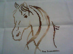 Cross stitch square for any child