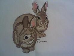 Cross stitch square for any child