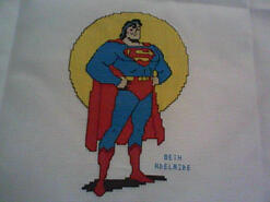 Cross stitch square for any child