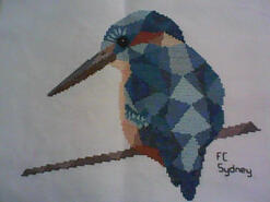 Cross stitch square for any child