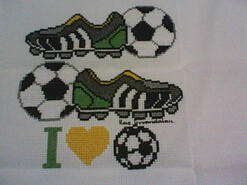 Cross stitch square for any child