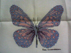 Cross stitch square for any child