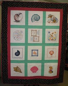 Photo of (QUILTED) Sea Shell E01s quilt
