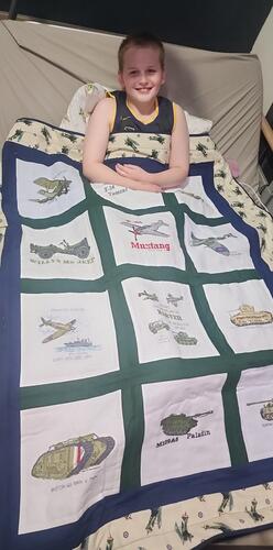 Photo of Karters quilt