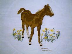 Cross stitch square for (QUILTED) Animals-Farm Animals E01's quilt