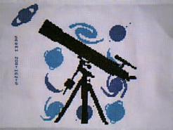 Cross stitch square for Glenn D's quilt