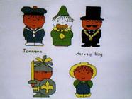 Any child cross stitch category: Occupations/Work