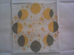 Cross stitch square for Rylee's quilt