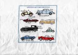 Cross stitch square for Michael's quilt