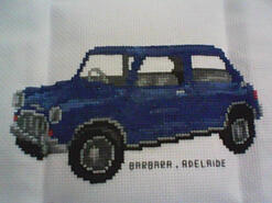 Cross stitch square for Rylee B's quilt
