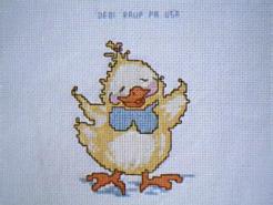 Cross stitch square for (QUILTED) Animals-All Creatures Great and Small E01's quilt