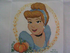 Cross stitch square for Erica's quilt