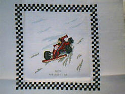 Cross stitch square for Christopher C's quilt