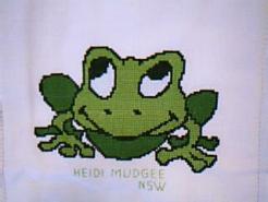 Cross stitch square for (QUILTED) Animals-All Creatures Great and Small E01's quilt