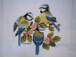 Cross stitch square for (QUILTED) Animals-All Creatures Great and Small E01's quilt