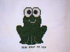 Cross stitch square for (QUILTED) Animals-All Creatures Great and Small E01's quilt