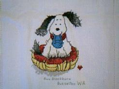 Cross stitch square for (QUILTED) Animals-All Creatures Great and Small E01's quilt