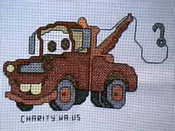 Cross stitch square for Ryan C's quilt