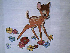 Cross stitch square for Ryan C's quilt