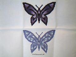 Cross stitch square for Zoe L's quilt