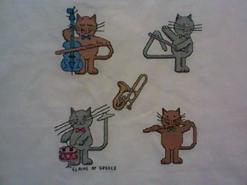 Cross stitch square for Kael M's quilt