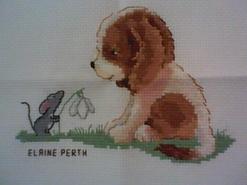 Cross stitch square for Kiarra-Nicole S 's quilt