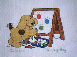 Cross stitch square for Kiarra-Nicole S 's quilt