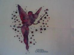 Cross stitch square for Isla J's quilt
