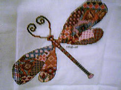 Cross stitch square for Brydi's quilt