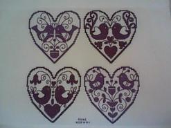 Cross stitch square for Angel's quilt