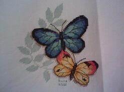 Cross stitch square for Bronte H's quilt