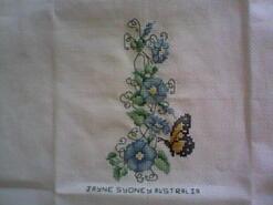 Cross stitch square for Breearnah's quilt