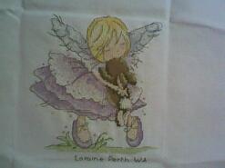 Cross stitch square for Addyson L's quilt