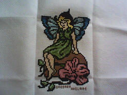 Cross stitch square for Rhi's quilt