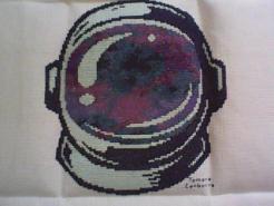 Cross stitch square for Rylee's quilt
