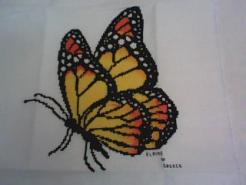 Cross stitch square for Taejarna's quilt