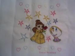 Cross stitch square for Alessandra's quilt